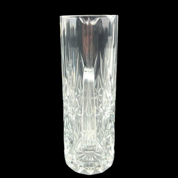 Vintage Cristal d'Arques France Mid Century Crystal Cocktail Pitcher Barware NEW - Picture 6 of 9